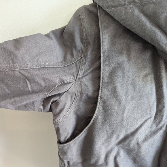 Carhartt Ladies Full Swing Loose Fit Washed Duck Sherpa Lined Jacket - L (12-14) - Picture 6 of 9